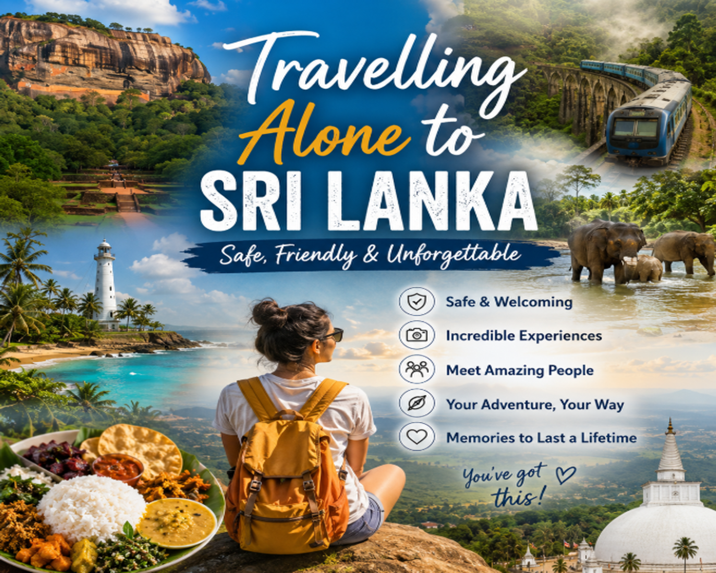 travel alone to sri lanka