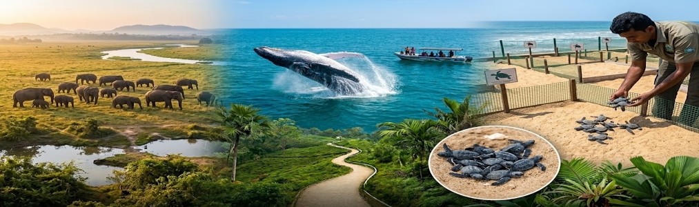 sri lanka private whale watching sea turtles