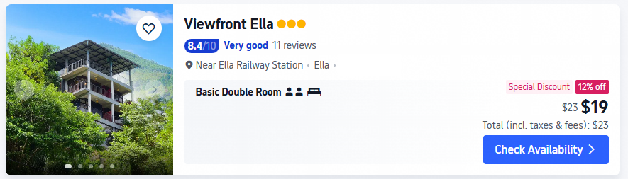 viewfront ella hotel lowest price